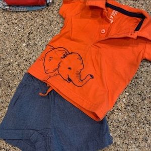 Carter’s 2 piece 3 mos set